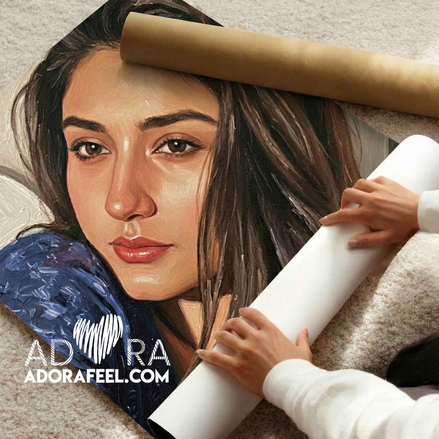 Adora Oil Painting Canvas