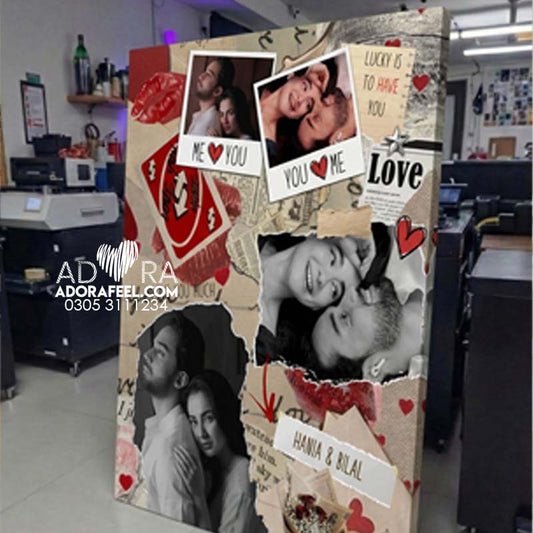 Adora Love Art Canvas- Custom Love Canvas