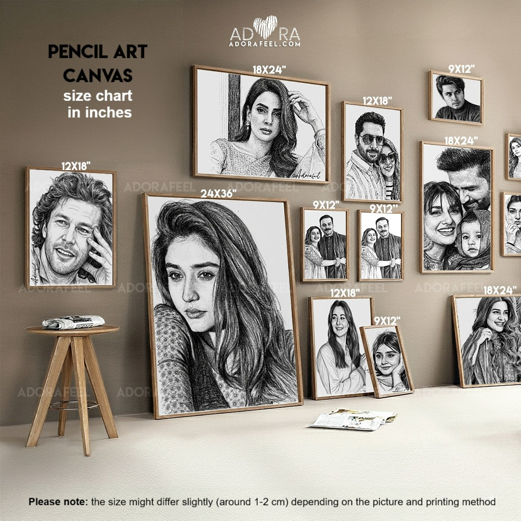 Adora Love Art Canvas- Custom Love Canvas