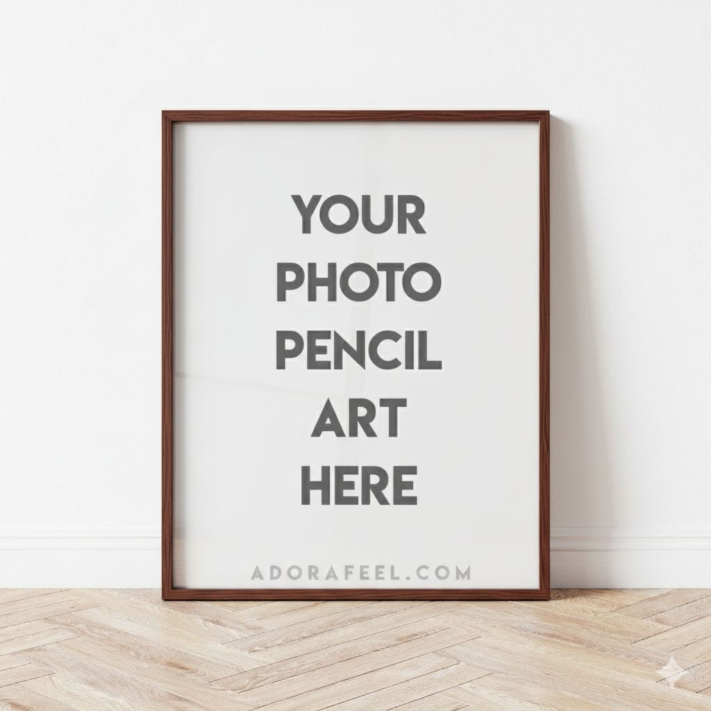 Adora Pencil Art Canvas