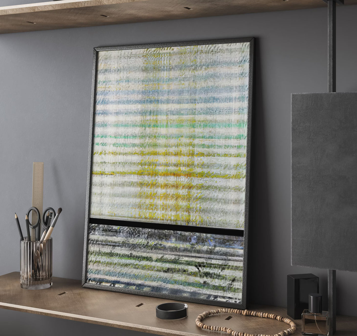 Abstract Art Mid-Century Modern Wall Art Canvas
