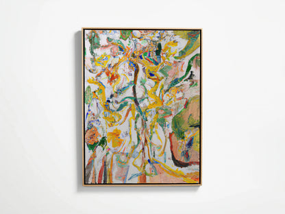 Abstract Oil Painting Style Modern Wall Art Canvas