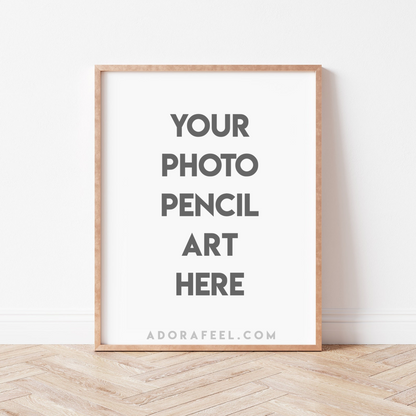 Adora Pencil Art Canvas