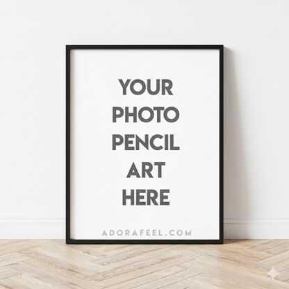 Adora Pencil Art Canvas