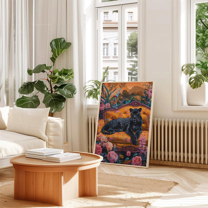 Black Panther Trendy Wall Art Canvas
