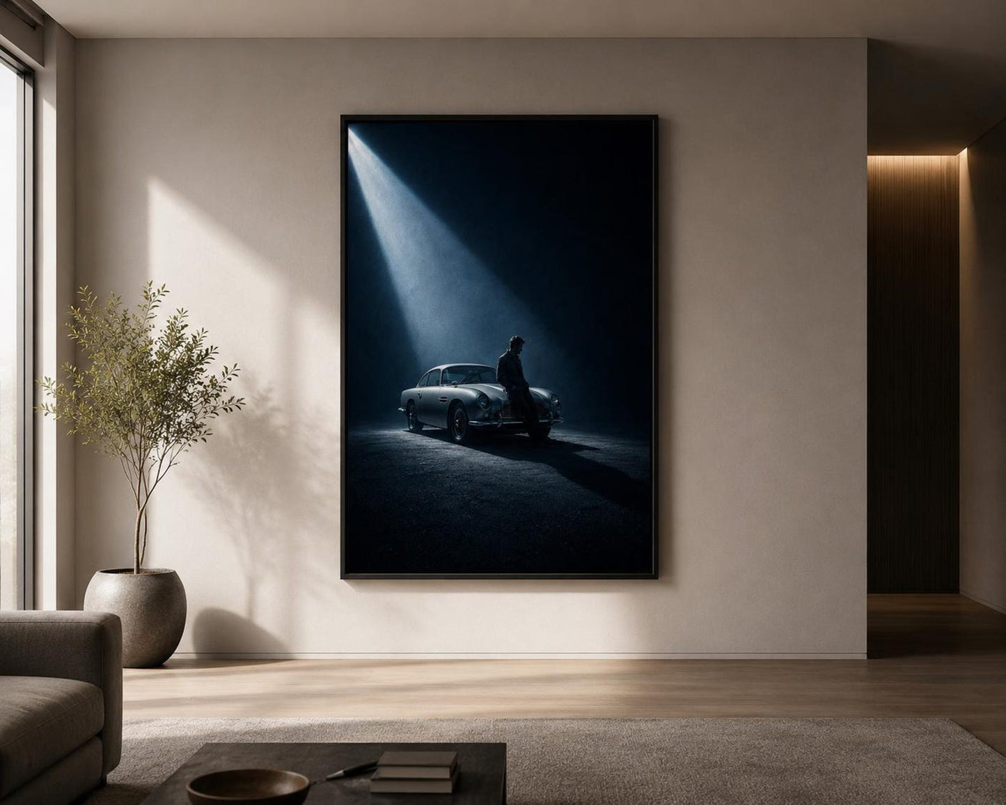 Cinematic Classic Vintage Car Wall Art Canvas
