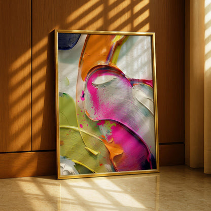 Dynamically Abstract Wall Art Canvas