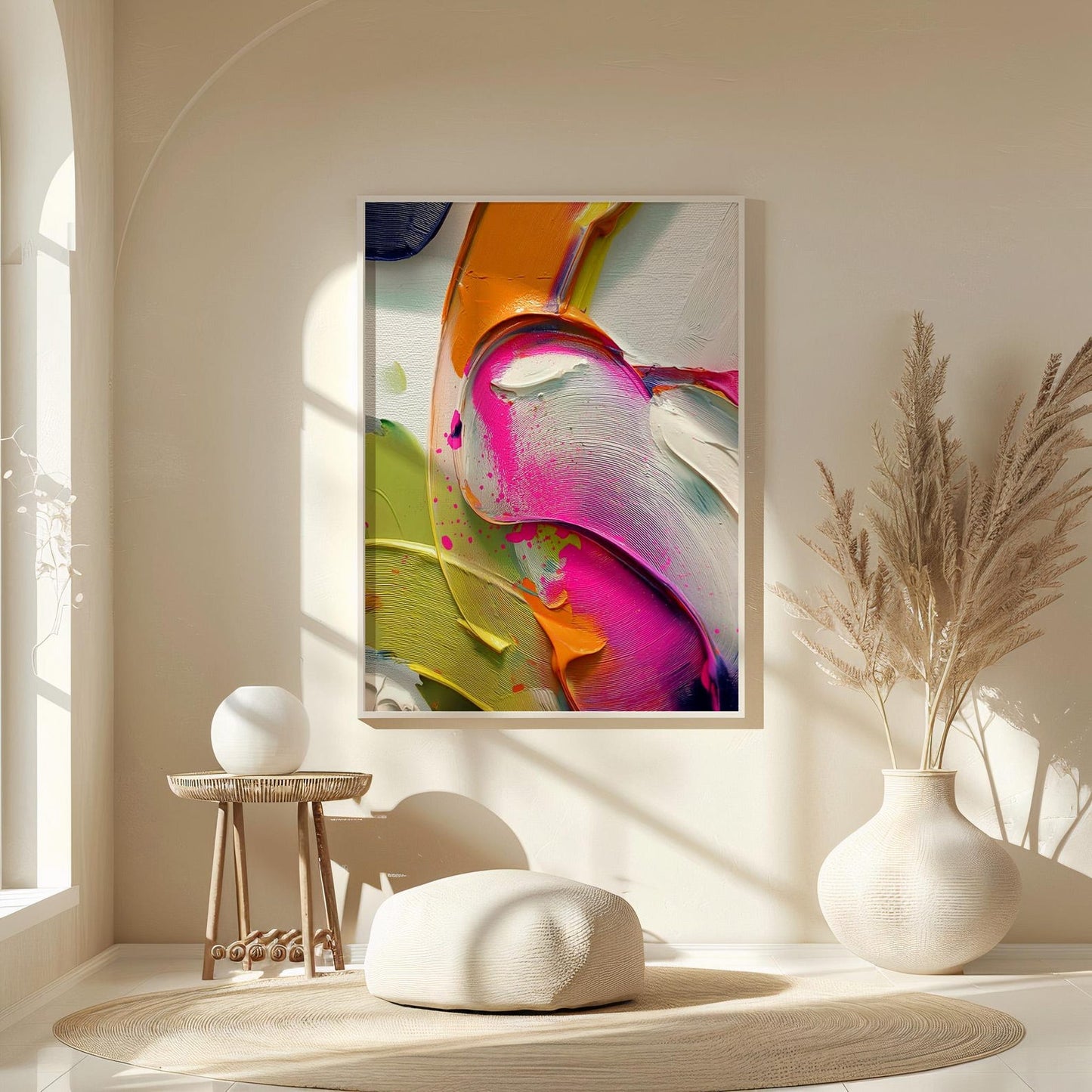 Dynamically Abstract Wall Art Canvas