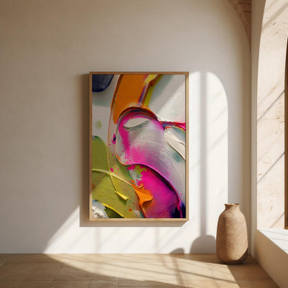 Dynamically Abstract Wall Art Canvas
