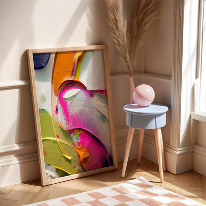 Dynamically Abstract Wall Art Canvas