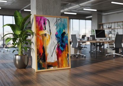 Dynamically Trendy Abstract Wall Art Canvas