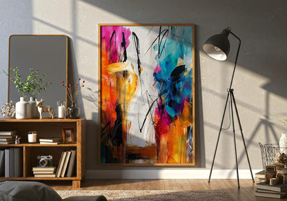 Dynamically Trendy Abstract Wall Art Canvas