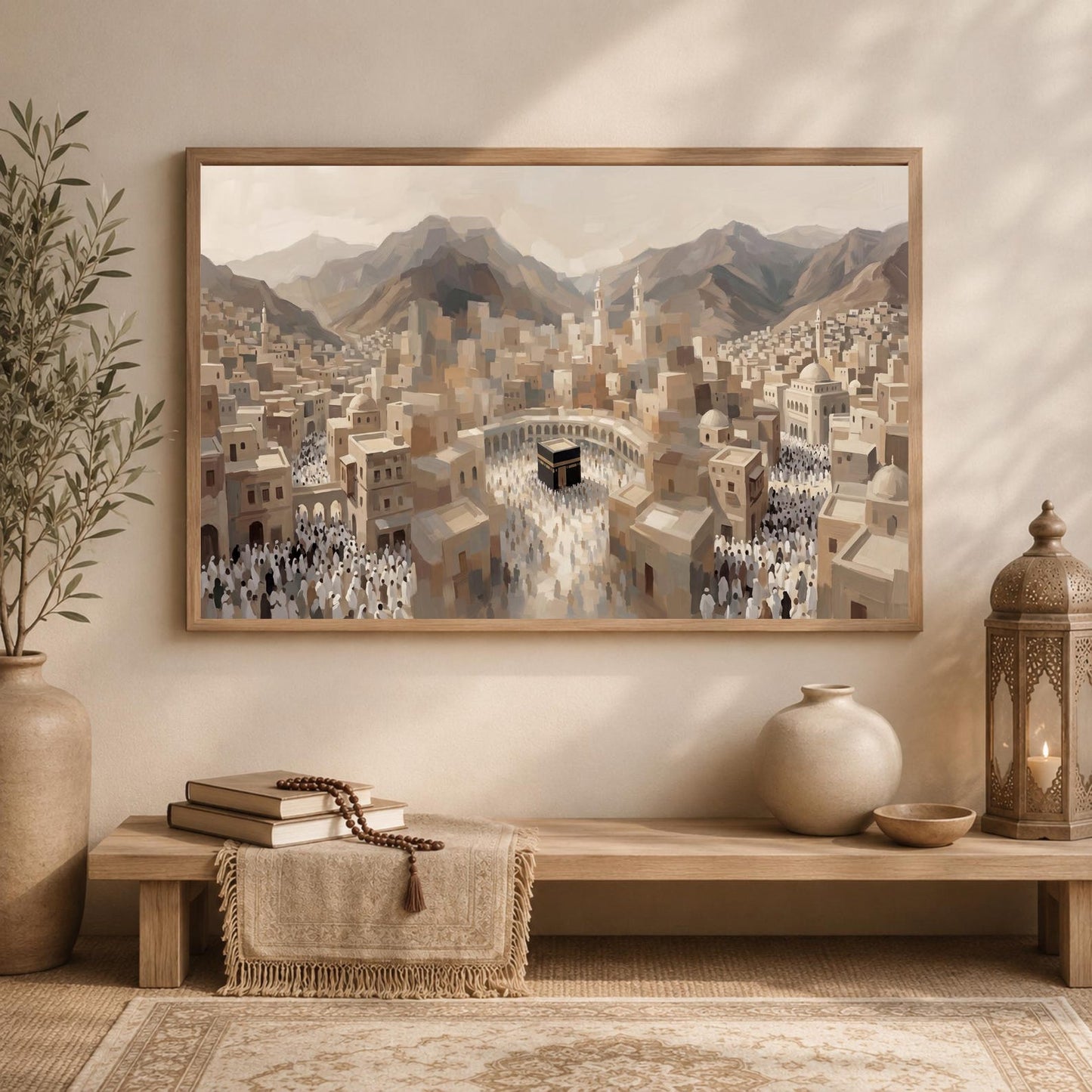 Kaaba Mecca Hajj Wall Art Canvas