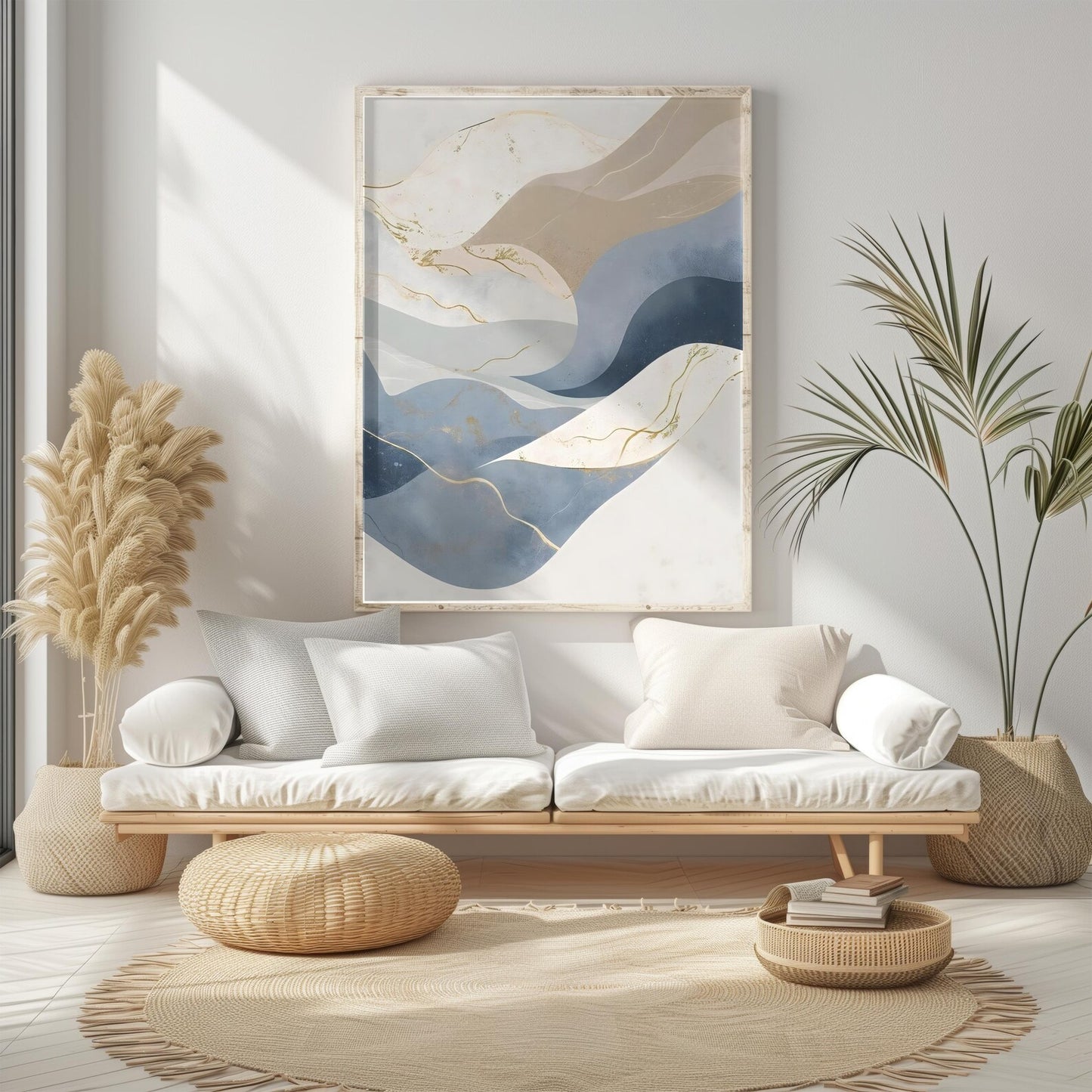 Minimalist Modern Abstract Wall Art Canvas