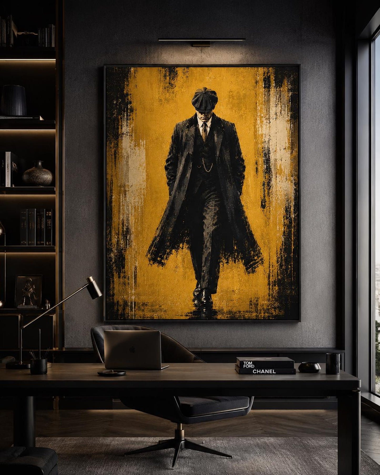Peaky Blinders Dark Academia Wall Art Canvas