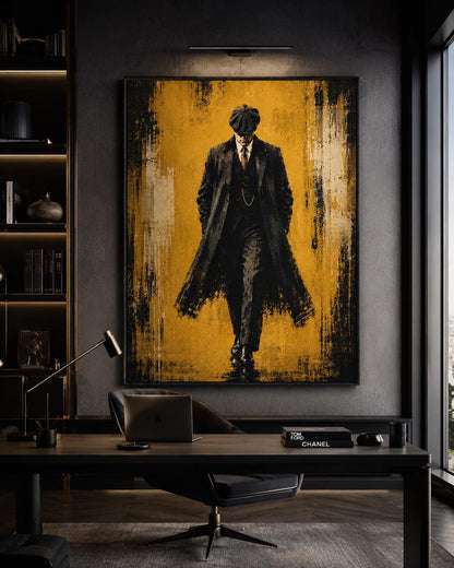 Peaky Blinders Dark Academia Wall Art Canvas