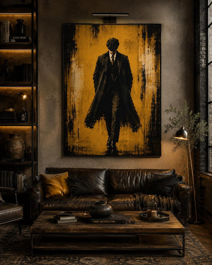 Peaky Blinders Dark Academia Wall Art Canvas