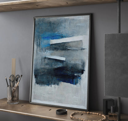 Textured Abstract Contemporary Wall Art Canvas