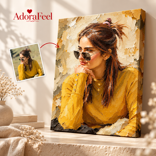Gift for Her - Custom Oil Painting