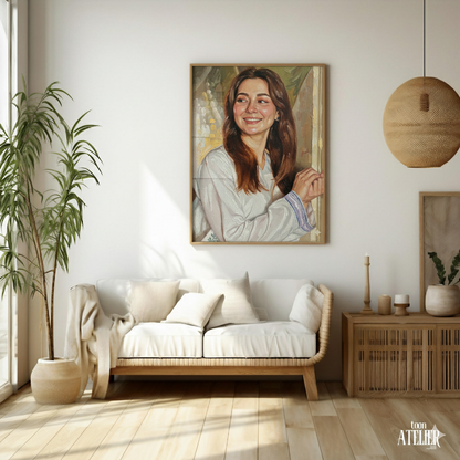 Adora Oil Painting Canvas