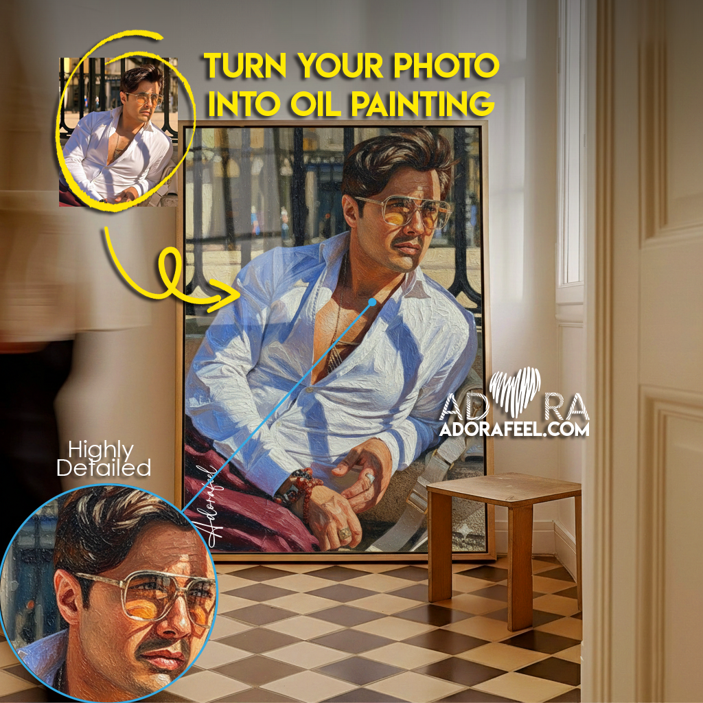 Adora Oil Painting Canvas